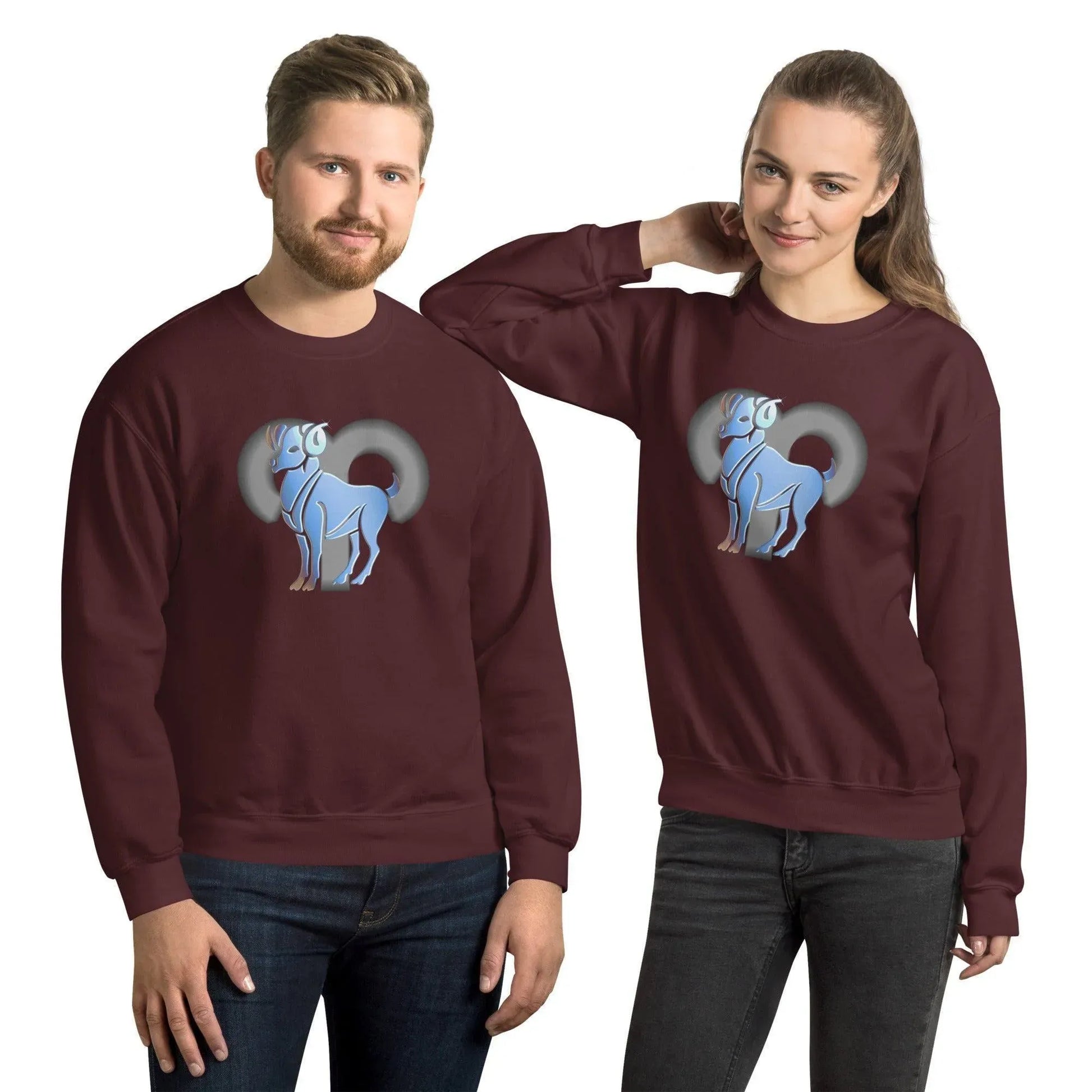 sternzeichen-widder-unisex-pullover-pullover-jlr-design-84693 - JLR Design