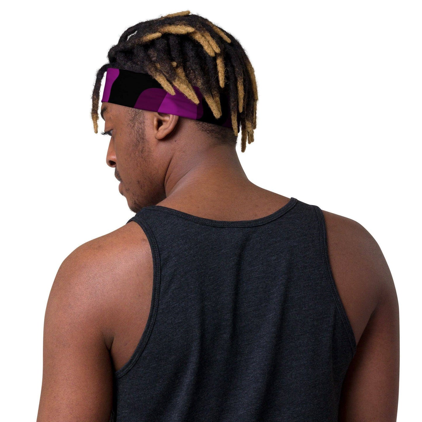 stirnband-black-violet-camouflage-or-hochwertiges-accessoire-fur-damen-and-herren-stirnband-jlr-design-4 - JLR Design