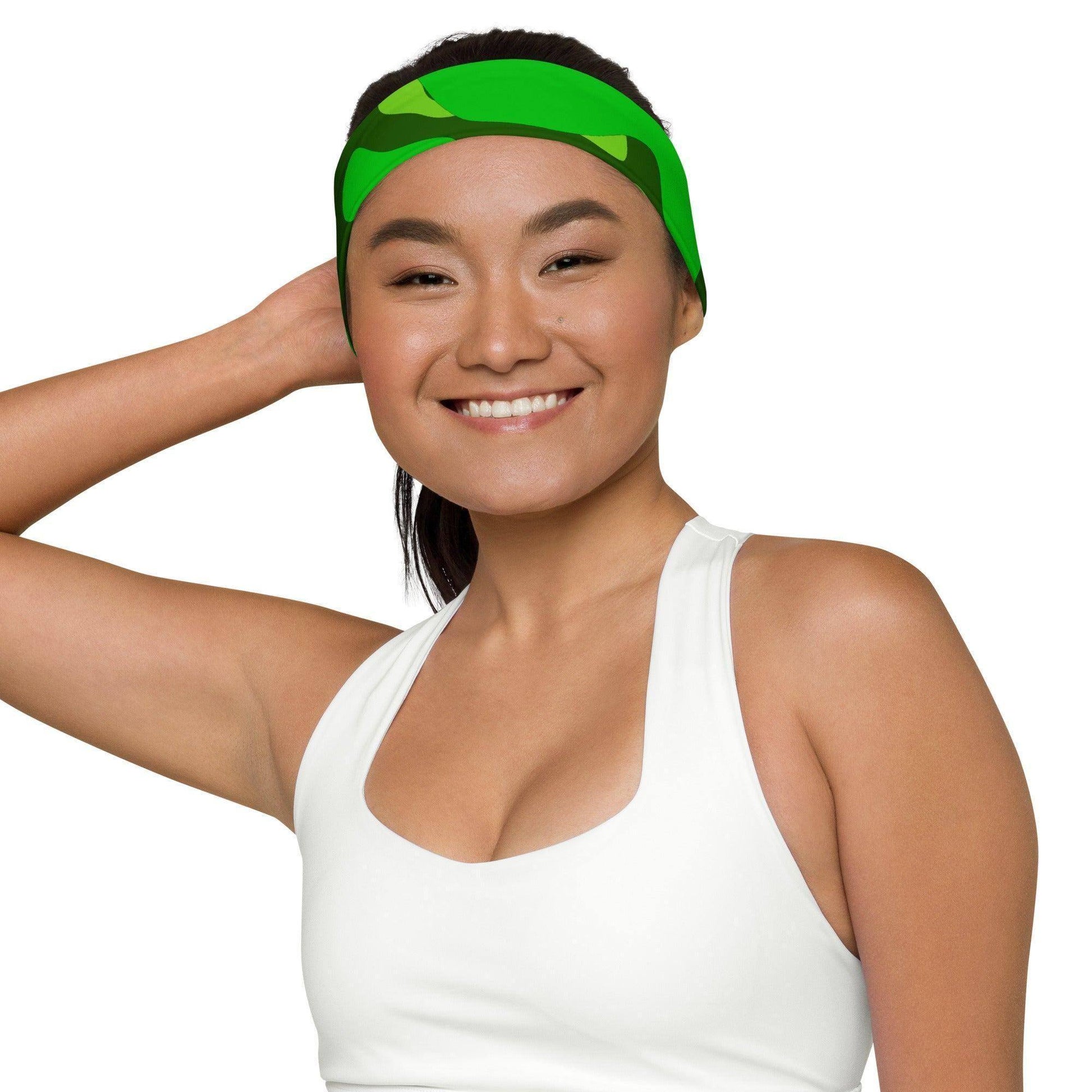 stirnband-lime-green-camouflage-or-hochwertiges-accessoire-fur-damen-and-herren-stirnband-jlr-design-1 - JLR Design