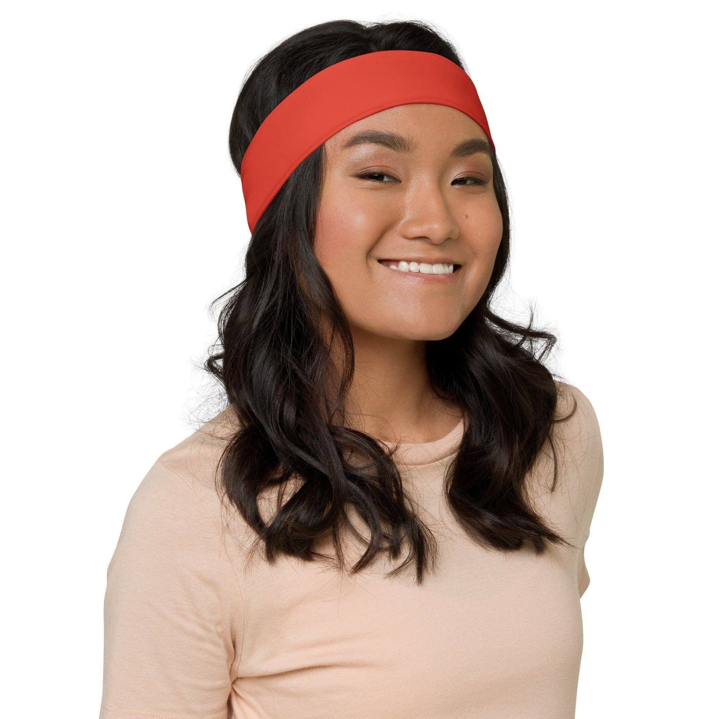 stirnband-orange-red-or-hochwertiges-accessoire-fur-damen-and-herren-stirnband-jlr-design-1 - JLR Design
