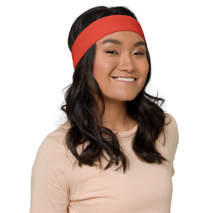 stirnband-orange-red-or-hochwertiges-accessoire-fur-damen-and-herren-stirnband-jlr-design-1 - JLR Design
