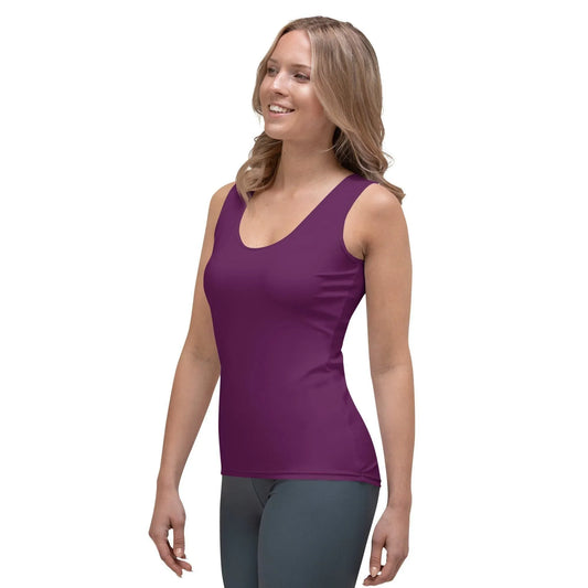 tyrian-purple-damen-tank-top-tank-top-jlr-design-1 - JLR Design