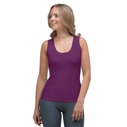 tyrian-purple-damen-tank-top-tank-top-jlr-design-2 - JLR Design