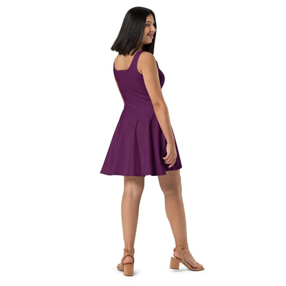 tyrian-purple-skater-kleid-skater-kleid-jlr-design-2 - JLR Design