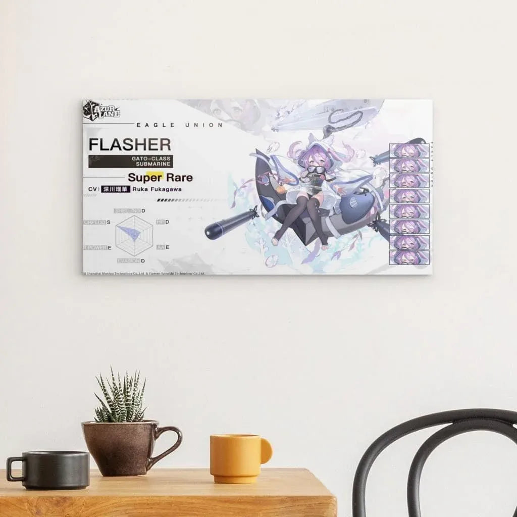 uss-flasher-charakter-azur-lane-poster-poster-jlr-design-2 - JLR Design