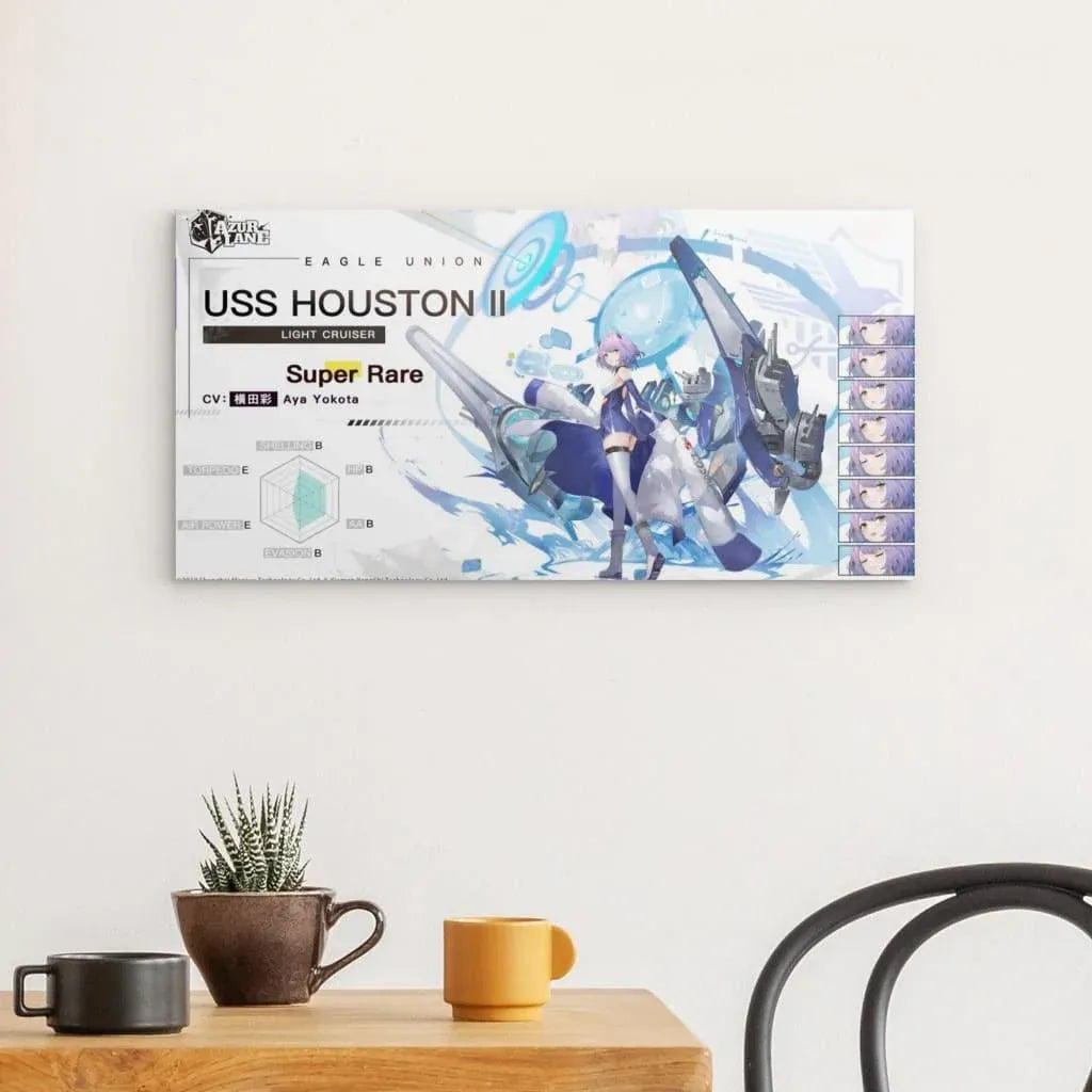 uss-houston-ii-charakter-azur-lane-poster-poster-jlr-design-2 - JLR Design