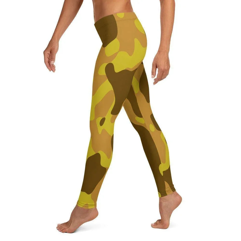 yellow-camouflage-damen-leggings-leggings-jlr-design-3 - JLR Design