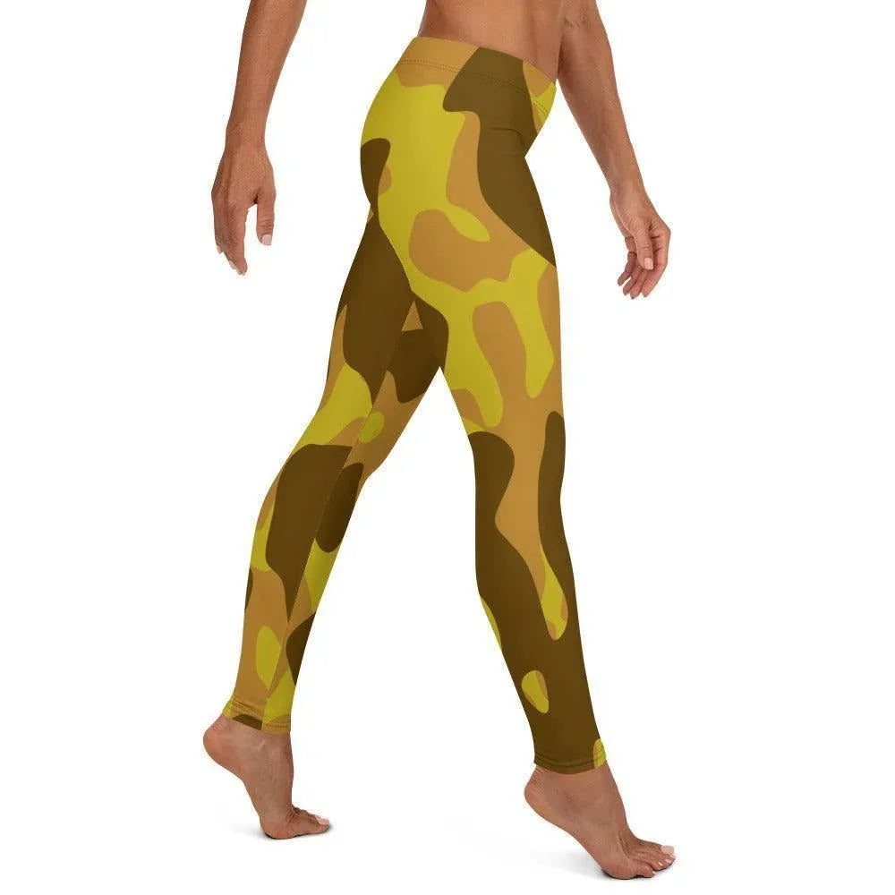 yellow-camouflage-damen-leggings-leggings-jlr-design-4 - JLR Design