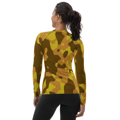 yellow-camouflage-damen-rash-guard-rash-guard-jlr-design-2 - JLR Design