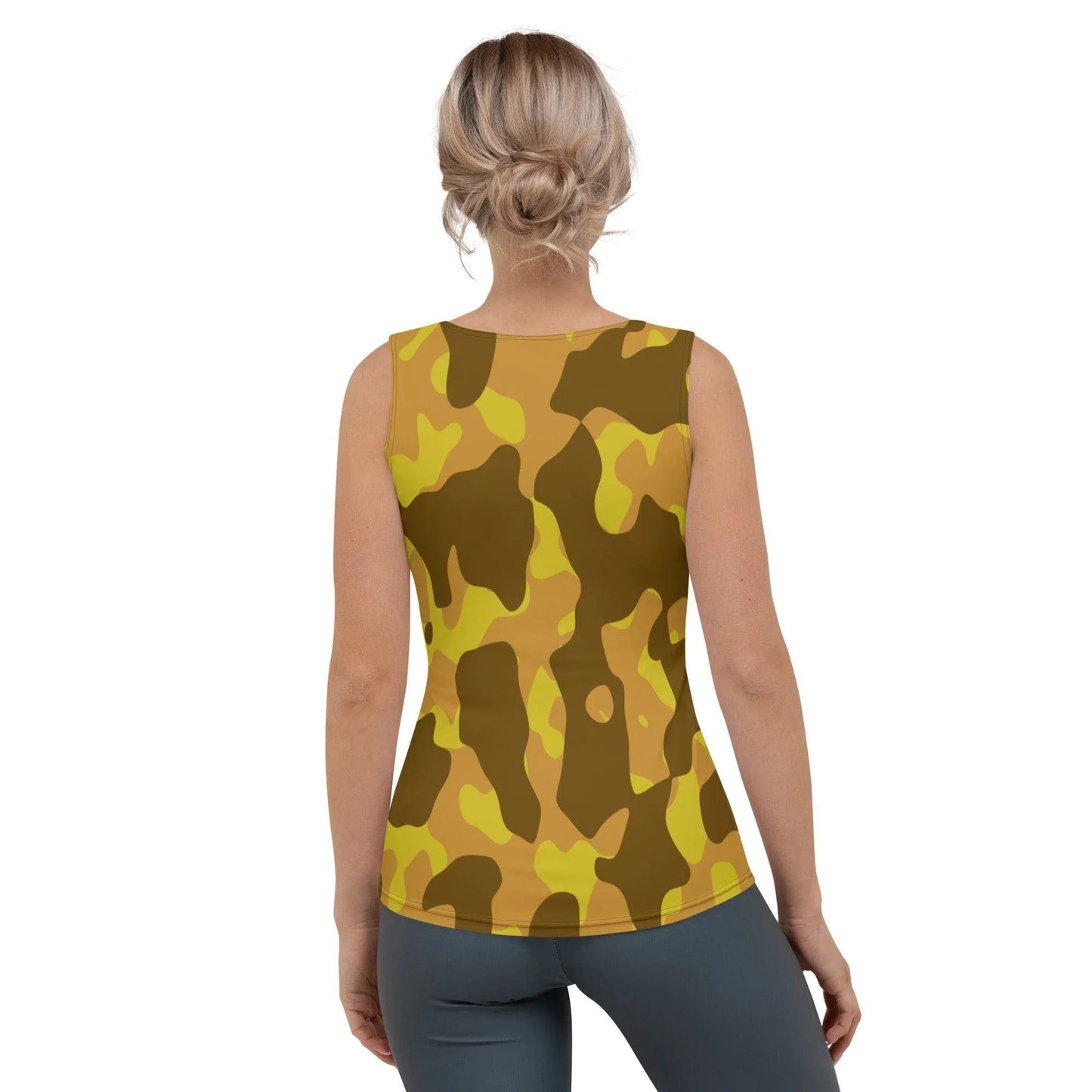 yellow-camouflage-damen-tank-top-tank-top-jlr-design-2 - JLR Design
