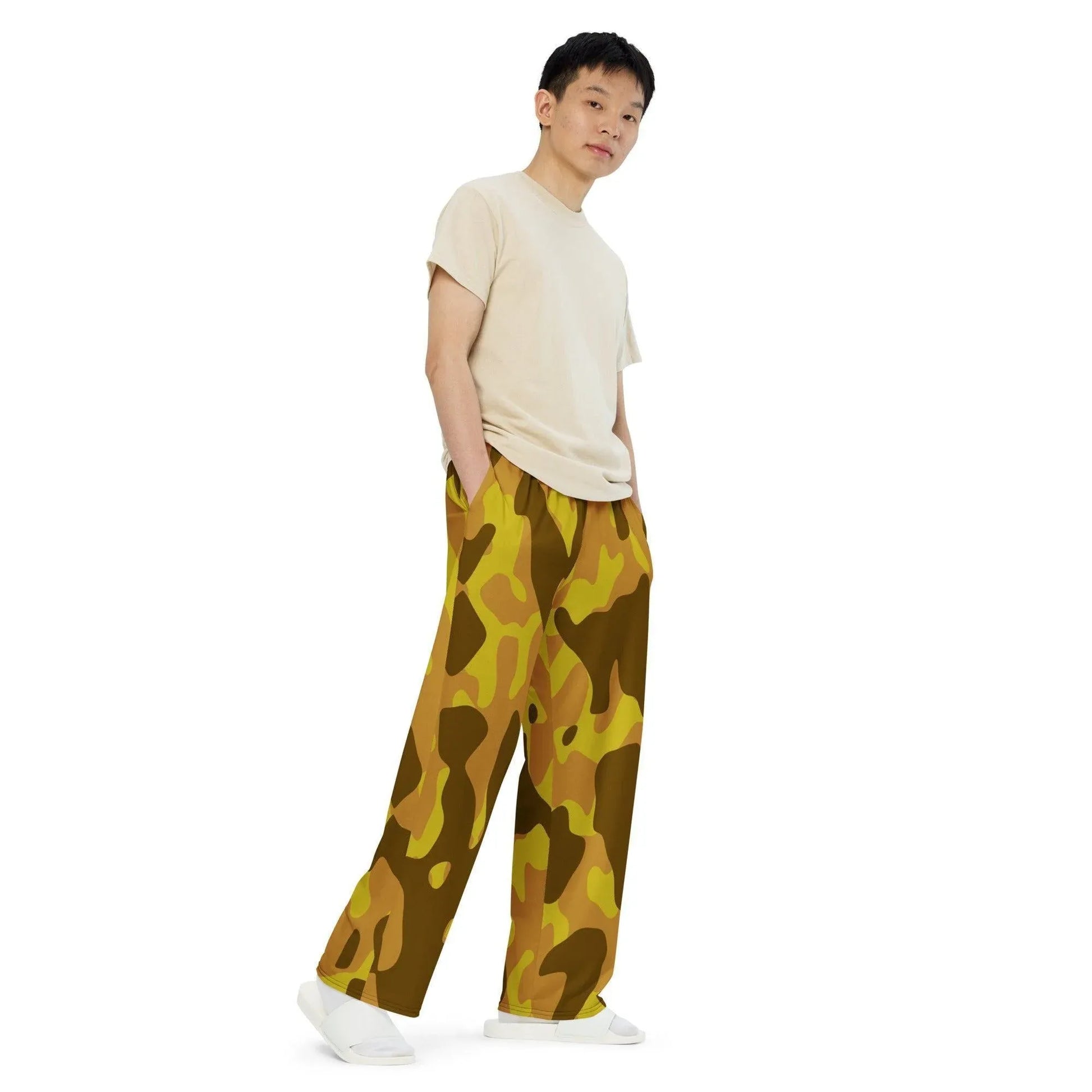 yellow-camouflage-hose-mit-weitem-bein-hose-mit-weitem-bein-jlr-design-2 - JLR Design