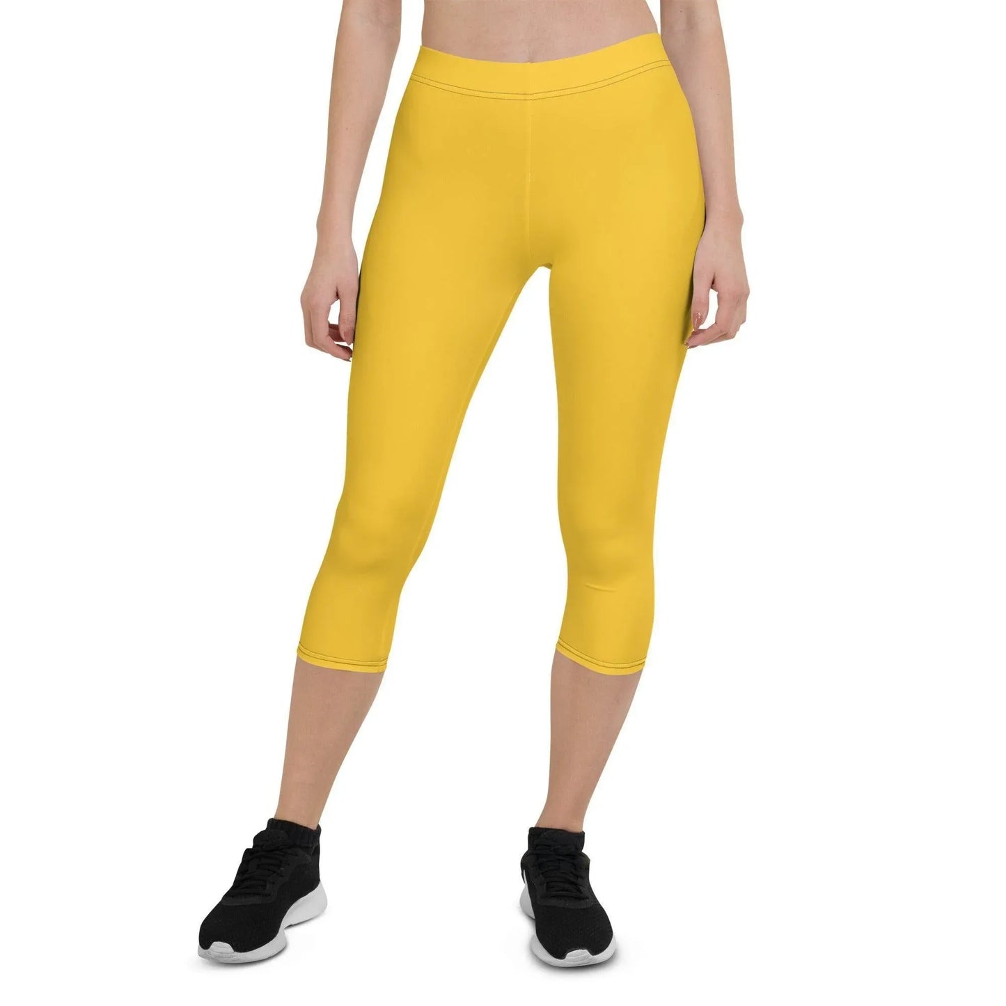 yellow-damen-capri-leggings-capri-leggings-jlr-design-2 - JLR Design