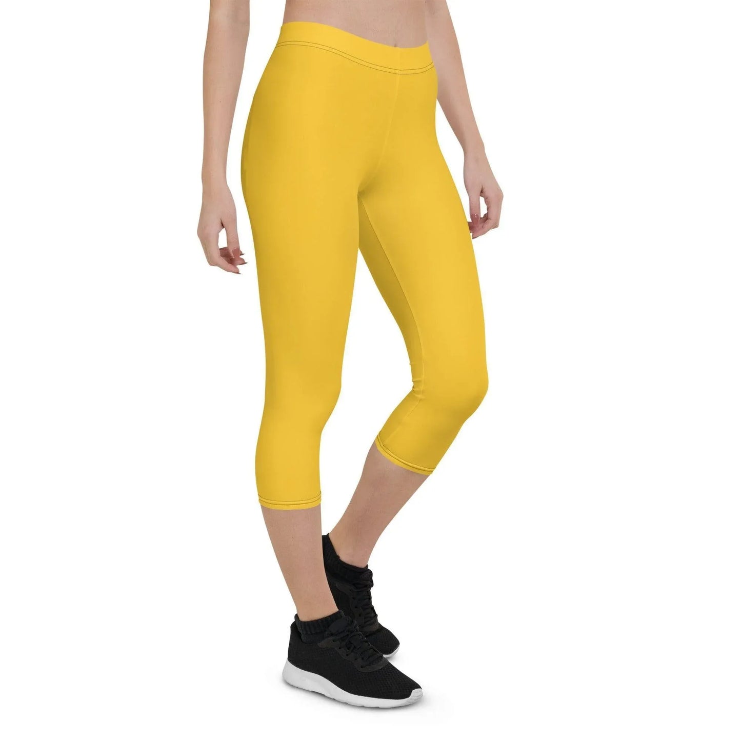 yellow-damen-capri-leggings-capri-leggings-jlr-design-6 - JLR Design